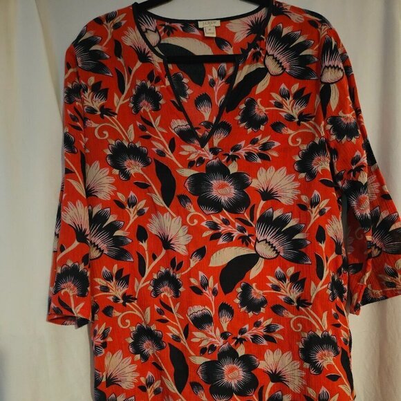 J. Crew Tops - J. Crew 100% Cotton Tunic Top M